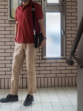 「Paul Smith COLLECTION（ポールスミスコレクション）のアイテム（アクセサリー）」を使った、Neustartさん（メンズ・177cm）の夏コーディネート