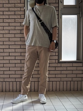 「LAD MUSICIAN（ラッドミュージシャン）のアイテム（アクセサリー）」を使った、Neustartさん（メンズ・177cm）の夏コーディネート