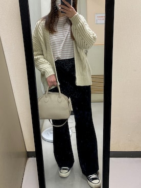 S**さん（レディース・159cm）の春コーディネート