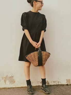 「SLY（スライ）のアイテム」を使った、micooさん（キッズ・147cm）の夏コーディネート