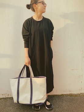 「FREAK'S STORE（フリークスストア）のアイテム（ワンピース/ドレス）」を使った、micooさん（キッズ・147cm）の夏コーディネート