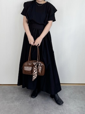 「アイテム（スカート）」を使った、𝘼 𝙆 𝙄さん（レディース・152cm）の夏コーディネート