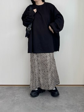「厚底スニーカー」｜𝘼 𝙆 𝙄さん（レディース・152cm・20代）の秋コーディネート
