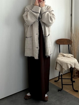 「sakishimatokyo（サキシマトーキョー）のアイテム（ワンピース/ドレス）」を使った、𝘼 𝙆 𝙄さん（レディース・150cm）の秋コーディネート