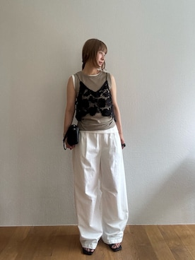 IRIEさん（レディース・162cm）の夏コーディネート