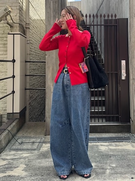 「Omekashi（オメカシ）のアイテム」を使った、IRIEさん（レディース・162cm）の秋コーディネート