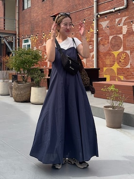 「Omekashi（オメカシ）のアイテム」を使った、IRIEさん（レディース・162cm）の秋コーディネート