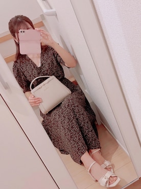 「Diosfront（ディオスフロント）のアイテム（ワンピース/ドレス）」を使った、yさん（レディース・153cm）の夏コーディネート