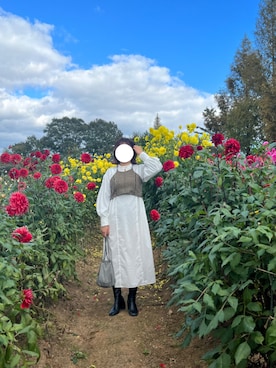 호さん（レディース・160cm）の秋コーディネート