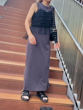 「しまむらコーデ」｜star.maammiyさん（レディース・155cm）の夏コーディネート