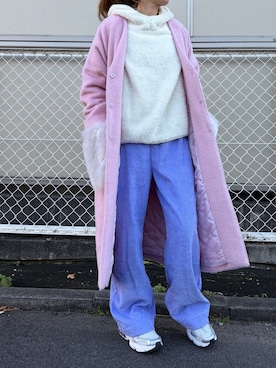 「ファーコート」｜star.maammiyさん（レディース・155cm）の冬コーディネート