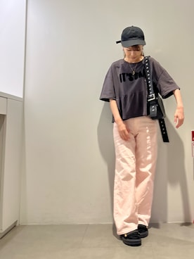「しまむら（シマムラ）のアイテム」を使った、star.maammiyさん（レディース・155cm）の夏コーディネート