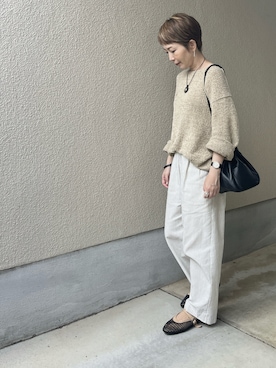 「STYLEMIXER（スタイルミキサー）のアイテム」を使った、jemilemoさん（レディース・153cm）の春コーディネート