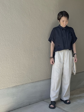 「アラフォー」｜jemilemoさん（レディース・153cm）の夏コーディネート