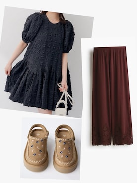 「H&M」｜すみすさん（レディース・157cm）の秋コーディネート