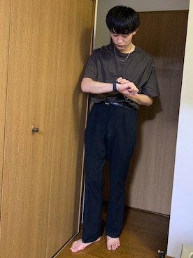 「EMMA  CLOTHES」｜「アイテム（腕時計）」を使った、takさん（メンズ・179cm）の夏コーディネート