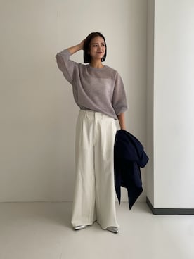 ちほさん（レディース・163cm）の春コーディネート