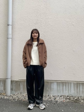 ちほさん（レディース・163cm）の冬コーディネート