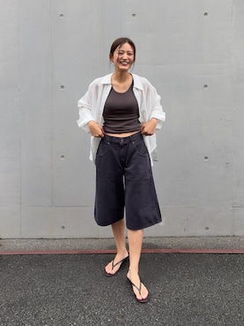 ちほさん（レディース・163cm）の春コーディネート