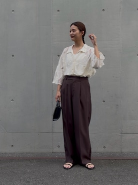 ちほさん（レディース・163cm）の春コーディネート