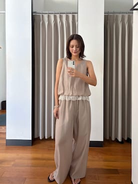 ちほさん（レディース・163cm）の夏コーディネート