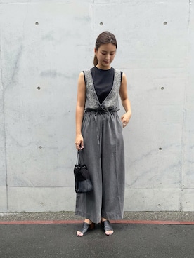 ちほさん（レディース・163cm）の夏コーディネート