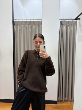 「LAATO（ラート）のアイテム」を使った、ちほさん（レディース・163cm）の秋コーディネート