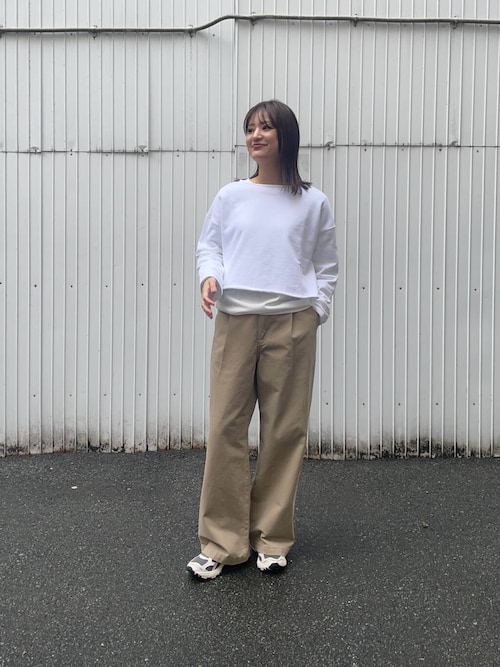セール】『MADE IN JAPAN』ショート丈カットオフスウェット（T