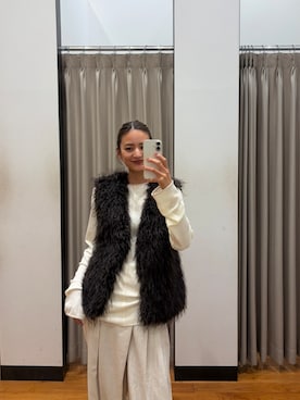 「LAATO（ラート）のアイテム」を使った、ちほさん（レディース・163cm）の秋コーディネート