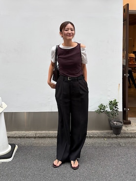 ちほさん（レディース・163cm）の春コーディネート