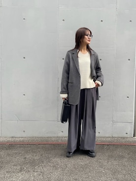 ちほさん(レディース・163cm)の冬コーディネート