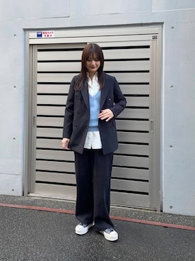 「URBAN RESEARCH（アーバンリサーチ）のアイテム（チュニック）」を使った、ちほさん（レディース・163cm）の冬コーディネート