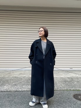 「URBAN RESEARCH（アーバンリサーチ）のアイテム」を使った、ちほさん（レディース・163cm）の冬コーディネート