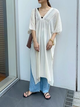 ちほさん（レディース・163cm）の夏コーディネート