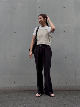ちほさん（レディース・163cm）の春コーディネート