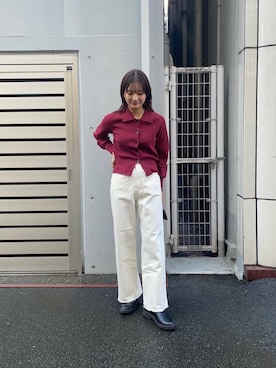 「ホリデー」｜ちほさん（レディース・163cm）の冬コーディネート