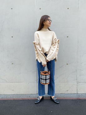 ちほさん（レディース・163cm）の秋コーディネート