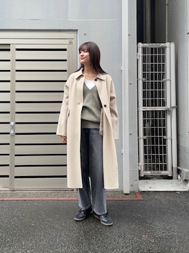 「URBAN RESEARCH（アーバンリサーチ）のアイテム（チュニック）」を使った、ちほさん（レディース・163cm）の冬コーディネート