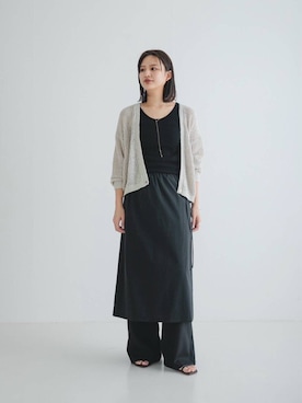 ちほさん（レディース・163cm）の春コーディネート