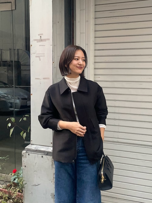 セール】new basic WOOL SILK BOX JACKET（その他アウター）｜URBAN
