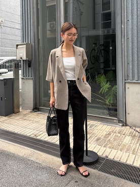 ちほさん（レディース・163cm）の春コーディネート