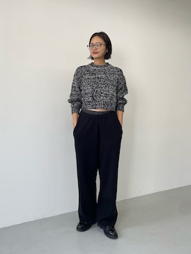 「URBAN RESEARCH（アーバンリサーチ）のアイテム（ローファー）」を使った、ちほさん（レディース・163cm）の冬コーディネート