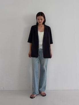 ちほさん（レディース・163cm）の春コーディネート