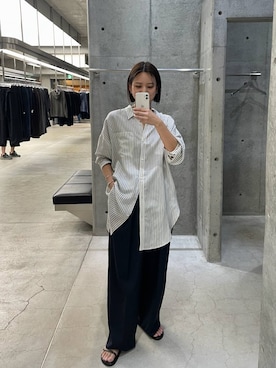 「URBAN RESEARCH（アーバンリサーチ）のアイテム（パンツ）」を使った、chihoさん（レディース・163cm）の春コーディネート