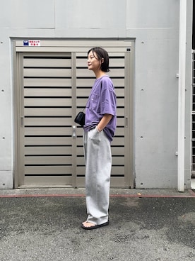 「ITTI（イッチ）のアイテム」を使った、chihoさん（レディース・163cm）の夏コーディネート