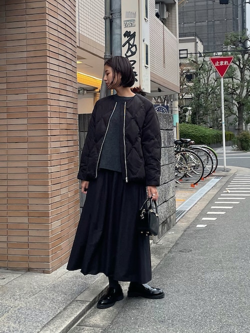 Sサイズ/WEB限定』コクーンキルティングダウン（ダウンジャケット