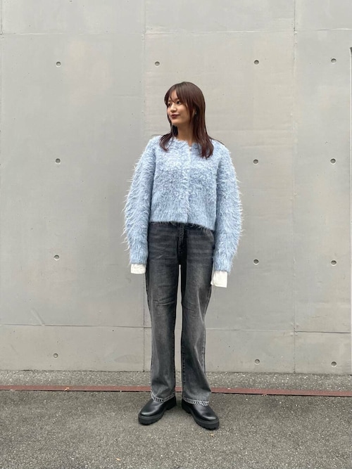 大きいサイズ 23区 アランパターンバルキーニットカーディガン(自由区ICB組曲 SLOW/一部店舗限定】ニットトータル アラン柄 ニット / 23区