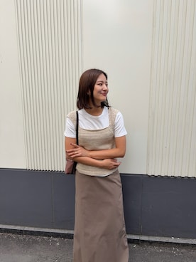 ちほさん（レディース・163cm）の春コーディネート