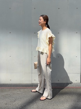 ちほさん（レディース・163cm）の春コーディネート
