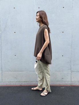 ちほさん（レディース・163cm）の夏コーディネート